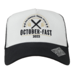 OctoberFast trucker cap - White/Black